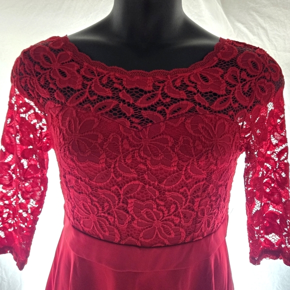 Beautiful Red Dress NWT - Picture 2 of 12